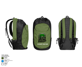 Gear Bag, Cloudcroft Bears Band, Spirit Store, Teamtime, Team time, sublimation, custom sports apparel, team uniforms, spirit wear, spiritwear, sports uniforms, custom shirts, team store, custom team store, fundraiser sports, apparel fundraiser