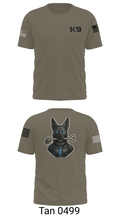 Willoughby K9 40647352 Short Sleeve Performance Shirt - 72