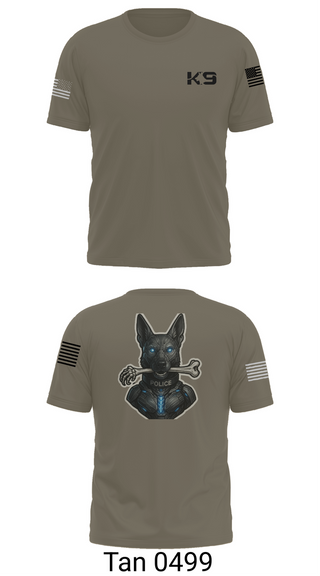 Short Sleeve Performance Shirt, Willoughby K9, Police, Teamtime, Team time, sublimation, custom sports apparel, team uniforms, spirit wear, spiritwear, sports uniforms, custom shirts, team store, custom team store, fundraiser sports, apparel fundraiser
