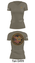 Cuyahoga County Sheriff 1759352 Women's Short Sleeve V-neck Shirt - 6