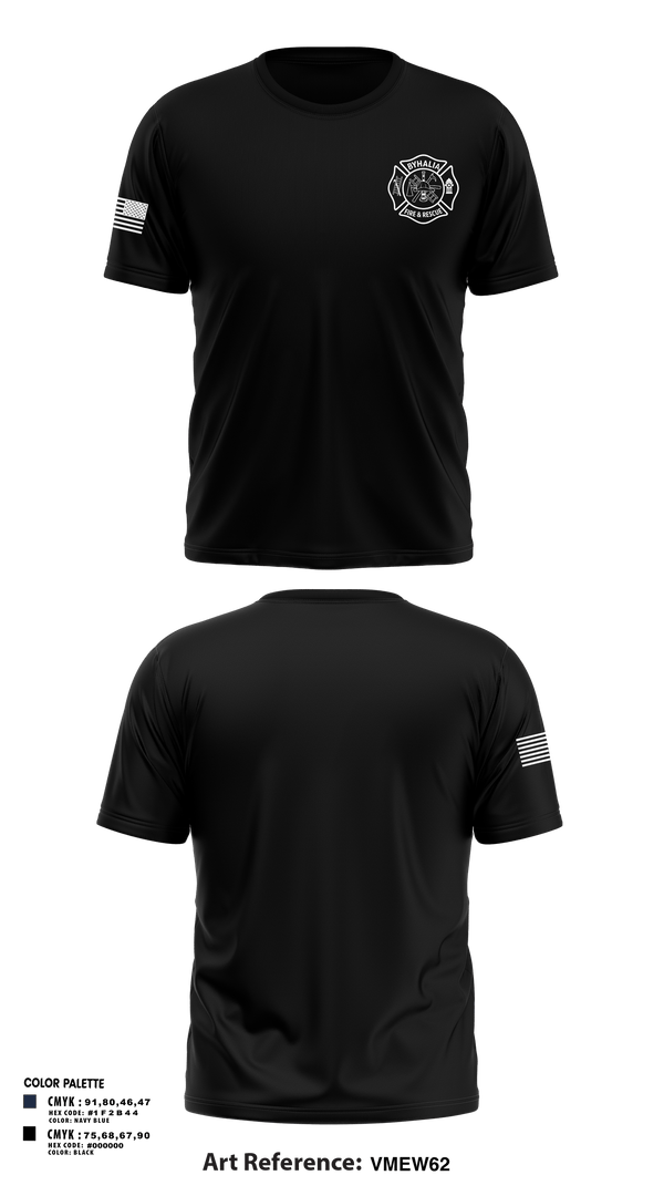 Old School Cotton Feel Shirt, Byhalia Fire and Rescue, Fire Department, Teamtime, Team time, sublimation, custom sports apparel, team uniforms, spirit wear, spiritwear, sports uniforms, custom shirts, team store, custom team store, fundraiser sports, apparel fundraiser