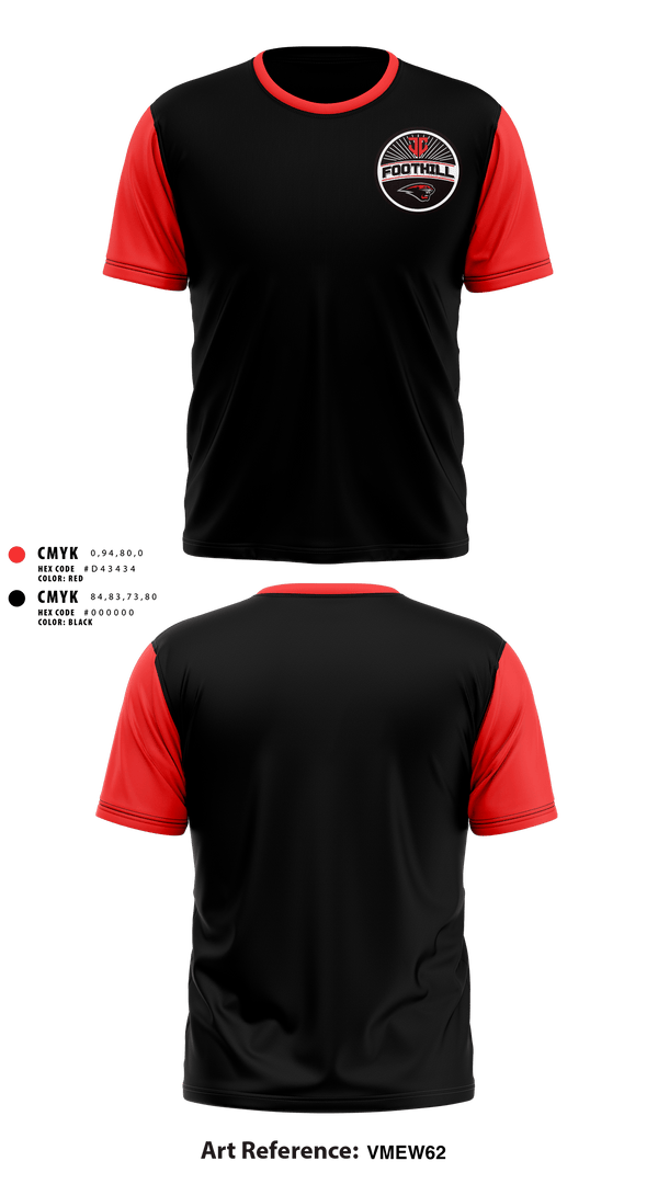 Short Sleeve Performance Shirt, Foothill Jr Cougars Football and Cheer, Football, Teamtime, Team time, sublimation, custom sports apparel, team uniforms, spirit wear, spiritwear, sports uniforms, custom shirts, team store, custom team store, fundraiser sports, apparel fundraiser