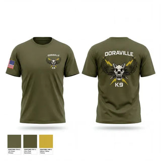 Old School Cotton Feel Shirt, Doraville K9, Police, Teamtime, Team time, sublimation, custom sports apparel, team uniforms, spirit wear, spiritwear, sports uniforms, custom shirts, team store, custom team store, fundraiser sports, apparel fundraiser