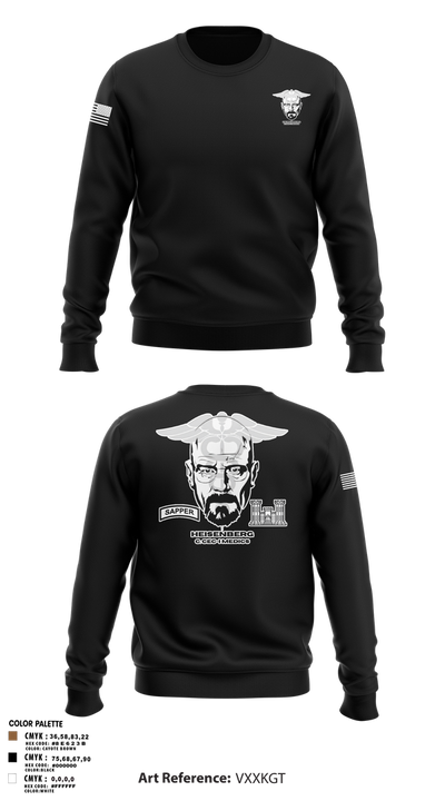 Heisenberg’s 61989625 Crew Neck Sweatshirt - 103