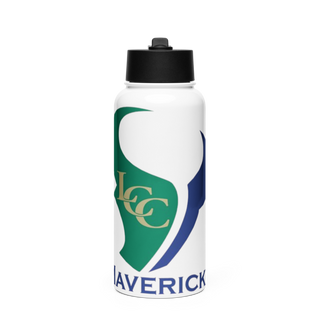La Costa Canyon Mavericks Football 75802919 Stainless Steel Water Bottle with a Straw Lid