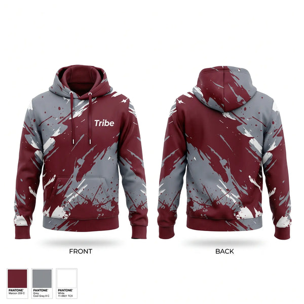 Hoodie, Tribe, Baseball, Teamtime, Team time, sublimation, custom sports apparel, team uniforms, spirit wear, spiritwear, sports uniforms, custom shirts, team store, custom team store, fundraiser sports, apparel fundraiser
