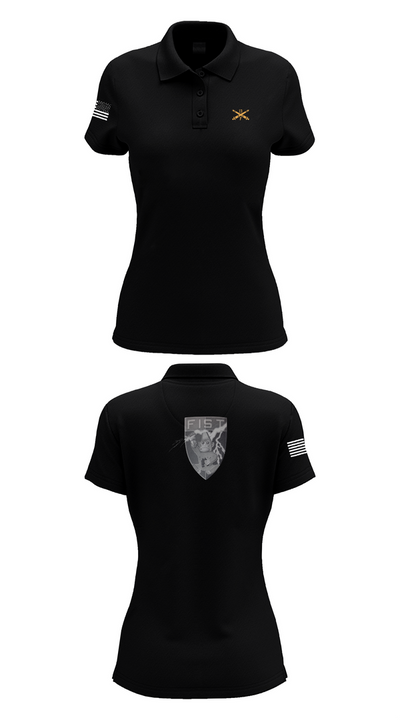 HHB 113th FA / FIST 8360084 Women's Short Sleeve Performance Polo  - 35