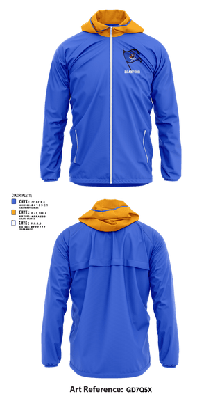 Windbreaker, Branford, , Teamtime, Team time, sublimation, custom sports apparel, team uniforms, spirit wear, spiritwear, sports uniforms, custom shirts, team store, custom team store, fundraiser sports, apparel fundraiser