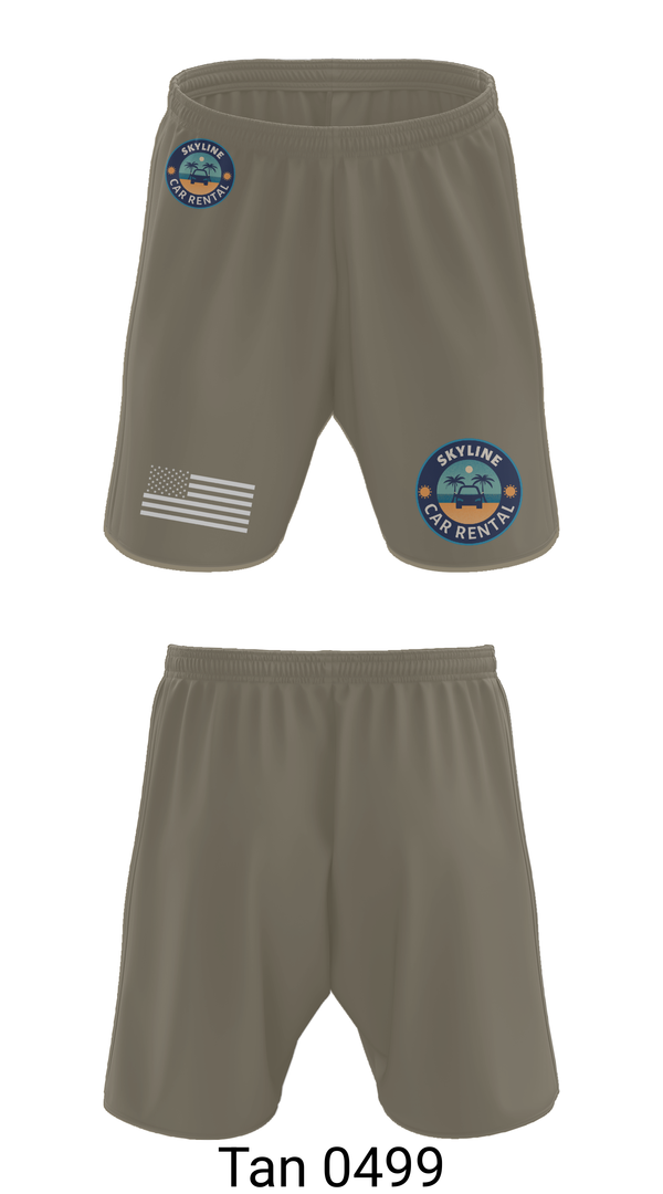 Athletic Shorts With Pockets, Skyline Car Rental, Men's Basketball, Teamtime, Team time, sublimation, custom sports apparel, team uniforms, spirit wear, spiritwear, sports uniforms, custom shirts, team store, custom team store, fundraiser sports, apparel fundraiser