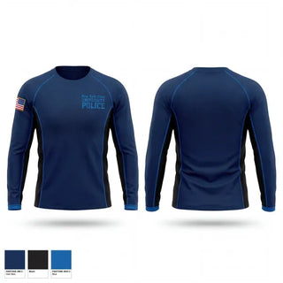 Long Sleeve Performance Shirt, New York State University Police, Police, Teamtime, Team time, sublimation, custom sports apparel, team uniforms, spirit wear, spiritwear, sports uniforms, custom shirts, team store, custom team store, fundraiser sports, apparel fundraiser