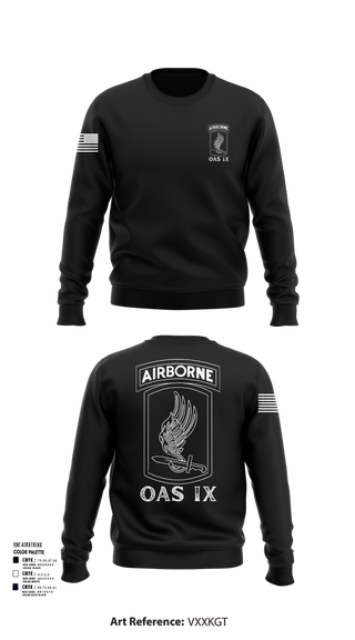 Crew Neck Sweatshirt, 173RD ABN, Army, Teamtime, Team time, sublimation, custom sports apparel, team uniforms, spirit wear, spiritwear, sports uniforms, custom shirts, team store, custom team store, fundraiser sports, apparel fundraiser