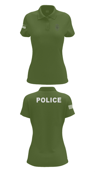 Womens Short Sleeve Performance Polo, Bluffton PD, , Teamtime, Team time, sublimation, custom sports apparel, team uniforms, spirit wear, spiritwear, sports uniforms, custom shirts, team store, custom team store, fundraiser sports, apparel fundraiser