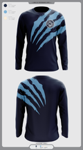 North Port Jr Bobcats 24422472 Long Sleeve Performance Shirt 1