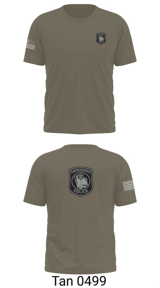 Short Sleeve Performance Shirt, Cartersville Police, Police, Teamtime, Team time, sublimation, custom sports apparel, team uniforms, spirit wear, spiritwear, sports uniforms, custom shirts, team store, custom team store, fundraiser sports, apparel fundraiser