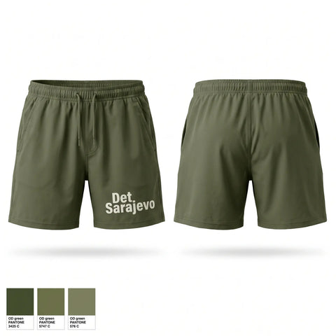 Athletic Shorts With Pockets, Det Sarajevo, Marines, Teamtime, Team time, sublimation, custom sports apparel, team uniforms, spirit wear, spiritwear, sports uniforms, custom shirts, team store, custom team store, fundraiser sports, apparel fundraiser