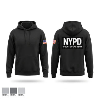 Hoodie, NYPD CUAS-Team, Police, Teamtime, Team time, sublimation, custom sports apparel, team uniforms, spirit wear, spiritwear, sports uniforms, custom shirts, team store, custom team store, fundraiser sports, apparel fundraiser