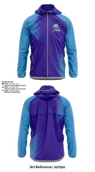 Windbreaker, Texas Storm, Softball, Teamtime, Team time, sublimation, custom sports apparel, team uniforms, spirit wear, spiritwear, sports uniforms, custom shirts, team store, custom team store, fundraiser sports, apparel fundraiser