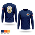 Seaside Police Department Long Sleeve Performance Shirt - 1