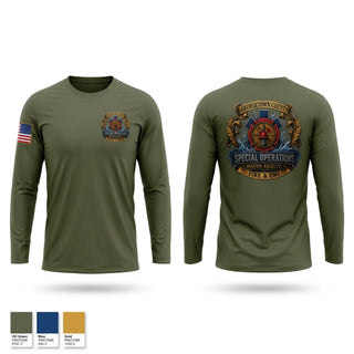 Long Sleeve Performance Shirt, Georgetown county water rescue, Fire Department, Teamtime, Team time, sublimation, custom sports apparel, team uniforms, spirit wear, spiritwear, sports uniforms, custom shirts, team store, custom team store, fundraiser sports, apparel fundraiser