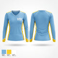 Boothbay Mariners Women's Long Sleeve V-neck Shirt - 1