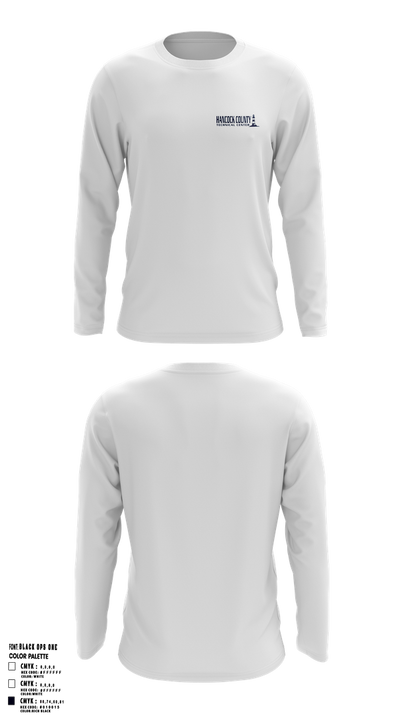 Hancock County Technical Center 18180621 Long Sleeve Performance Shirt 37