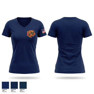 Womens Short Sleeve Vneck Shirt, Waxhaw Fire, Fire Department, Teamtime, Team time, sublimation, custom sports apparel, team uniforms, spirit wear, spiritwear, sports uniforms, custom shirts, team store, custom team store, fundraiser sports, apparel fundraiser