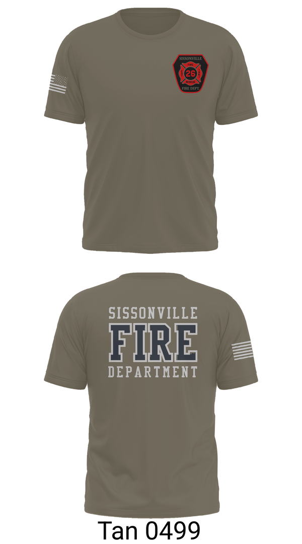 Old School Cotton Feel Shirt, Sissonville Fire Department, Fire Department, Teamtime, Team time, sublimation, custom sports apparel, team uniforms, spirit wear, spiritwear, sports uniforms, custom shirts, team store, custom team store, fundraiser sports, apparel fundraiser
