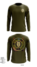 School officer 37316747 Long Sleeve Performance Shirt 102