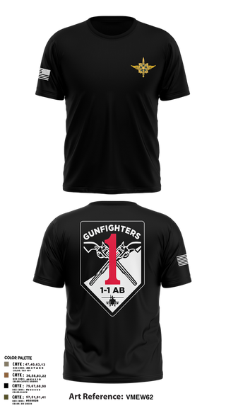 Old School Cotton Feel Shirt, 1-1 Attack Battalion, HHC, S2, Army, Teamtime, Team time, sublimation, custom sports apparel, team uniforms, spirit wear, spiritwear, sports uniforms, custom shirts, team store, custom team store, fundraiser sports, apparel fundraiser