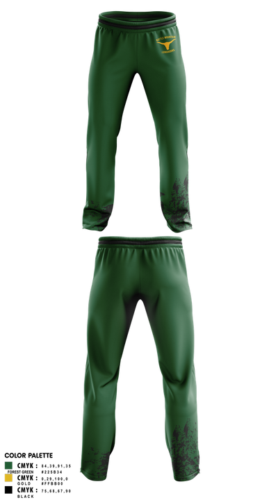 Battle Mountain Longhorns 79152921 Sweatpants - 3