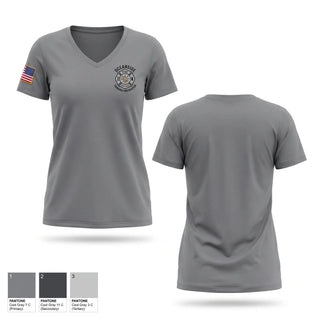 Womens Short Sleeve Vneck Shirt, Oceanside Fire Dept. Training, Fire Department, Teamtime, Team time, sublimation, custom sports apparel, team uniforms, spirit wear, spiritwear, sports uniforms, custom shirts, team store, custom team store, fundraiser sports, apparel fundraiser