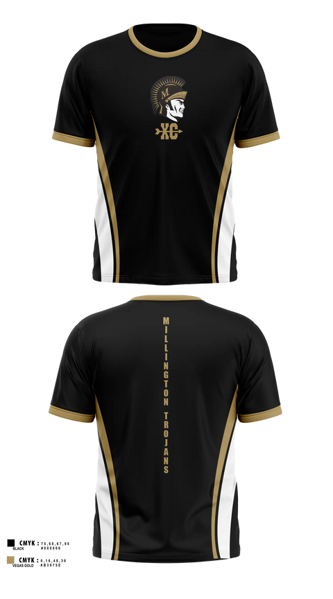 Old School Cotton Shirt, Millington Central High School Cross Country, Cross Country, Teamtime, Team time, sublimation, custom sports apparel, team uniforms, spirit wear, spiritwear, sports uniforms, custom shirts, team store, custom team store, fundraiser sports, apparel fundraiser