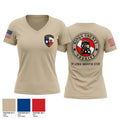 Liberty County Sheriff Marine Rescue Women's Short Sleeve V-neck Shirt - 1
