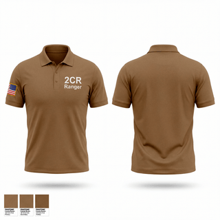 Short Sleeve Performance Polo, 2CR, Army, Teamtime, Team time, sublimation, custom sports apparel, team uniforms, spirit wear, spiritwear, sports uniforms, custom shirts, team store, custom team store, fundraiser sports, apparel fundraiser
