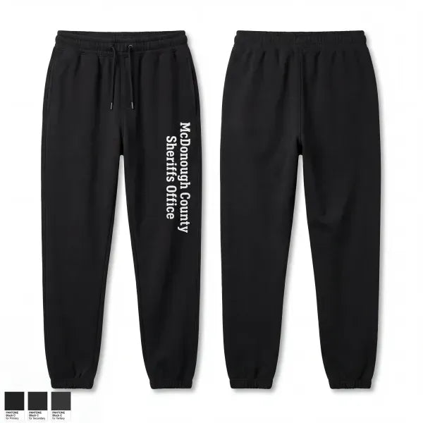 Sweatpants, McDonough County Sheriff’s Office, Police, Teamtime, Team time, sublimation, custom sports apparel, team uniforms, spirit wear, spiritwear, sports uniforms, custom shirts, team store, custom team store, fundraiser sports, apparel fundraiser