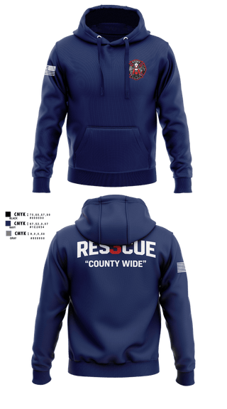 Hoodie, North Towanda Fire Rescue, Fire Department, Teamtime, Team time, sublimation, custom sports apparel, team uniforms, spirit wear, spiritwear, sports uniforms, custom shirts, team store, custom team store, fundraiser sports, apparel fundraiser