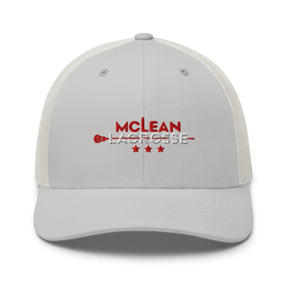 McLean Lacrosse 4222759 Retro Trucker Hat | Yupoong 6606