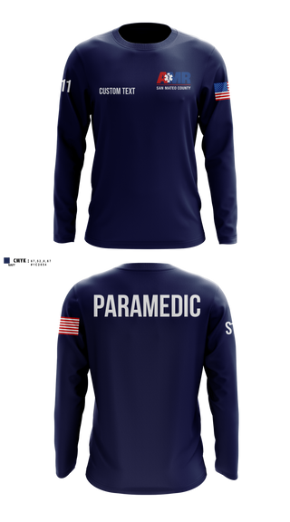 Long Sleeve Performance Shirt, SM, EMS/EMT, Teamtime, Team time, sublimation, custom sports apparel, team uniforms, spirit wear, spiritwear, sports uniforms, custom shirts, team store, custom team store, fundraiser sports, apparel fundraiser