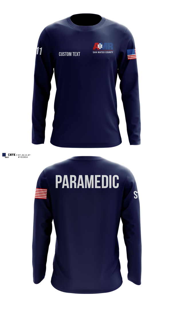 Long Sleeve Performance Shirt, SM, EMS/EMT, Teamtime, Team time, sublimation, custom sports apparel, team uniforms, spirit wear, spiritwear, sports uniforms, custom shirts, team store, custom team store, fundraiser sports, apparel fundraiser