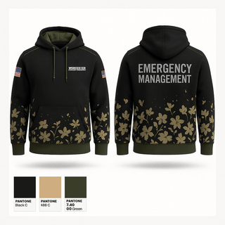 Hoodie, Worcester Emergency Management, Fire Department, Teamtime, Team time, sublimation, custom sports apparel, team uniforms, spirit wear, spiritwear, sports uniforms, custom shirts, team store, custom team store, fundraiser sports, apparel fundraiser