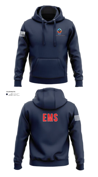 Hoodie, OTF EMS, EMS/EMT, Teamtime, Team time, sublimation, custom sports apparel, team uniforms, spirit wear, spiritwear, sports uniforms, custom shirts, team store, custom team store, fundraiser sports, apparel fundraiser