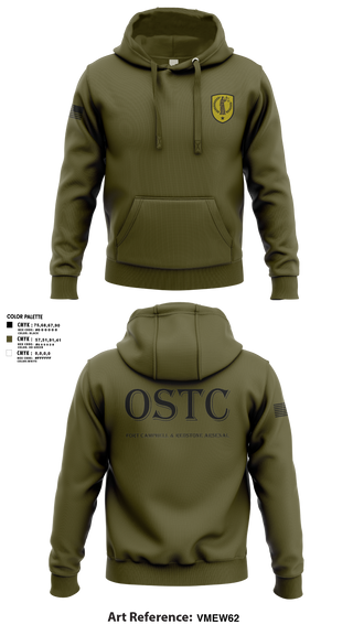 Hoodie, Fort Campbell & Redstone Arsenal - Office of Special Trial Counsel, , Teamtime, Team time, sublimation, custom sports apparel, team uniforms, spirit wear, spiritwear, sports uniforms, custom shirts, team store, custom team store, fundraiser sports, apparel fundraiser