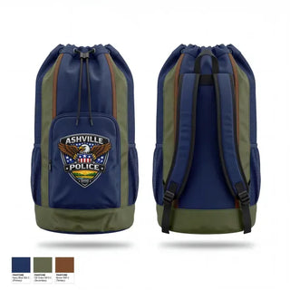 Gear Bag, Ashville Police Department, Police, Teamtime, Team time, sublimation, custom sports apparel, team uniforms, spirit wear, spiritwear, sports uniforms, custom shirts, team store, custom team store, fundraiser sports, apparel fundraiser
