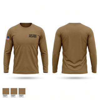 Long Sleeve Performance Shirt, Task Force Philippines, Navy, Teamtime, Team time, sublimation, custom sports apparel, team uniforms, spirit wear, spiritwear, sports uniforms, custom shirts, team store, custom team store, fundraiser sports, apparel fundraiser