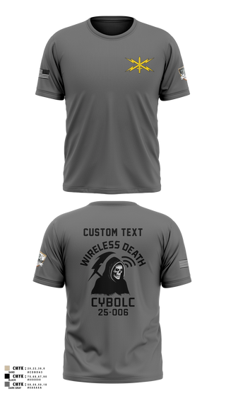 Short Sleeve Performance Shirt, Bravo Company, 401st Cyber Battalion, Army, Teamtime, Team time, sublimation, custom sports apparel, team uniforms, spirit wear, spiritwear, sports uniforms, custom shirts, team store, custom team store, fundraiser sports, apparel fundraiser