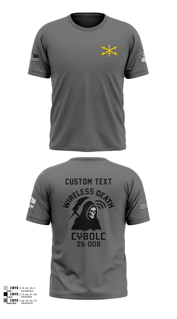 Short Sleeve Performance Shirt, Bravo Company, 401st Cyber Battalion, Army, Teamtime, Team time, sublimation, custom sports apparel, team uniforms, spirit wear, spiritwear, sports uniforms, custom shirts, team store, custom team store, fundraiser sports, apparel fundraiser