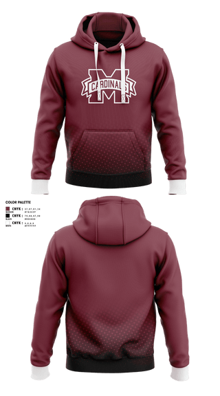 Hoodie, Maud Cardinals, Baseball, Teamtime, Team time, sublimation, custom sports apparel, team uniforms, spirit wear, spiritwear, sports uniforms, custom shirts, team store, custom team store, fundraiser sports, apparel fundraiser