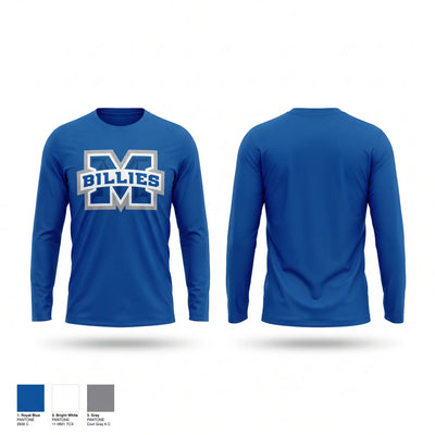 Monticello Billies Long Sleeve Performance Shirt 2