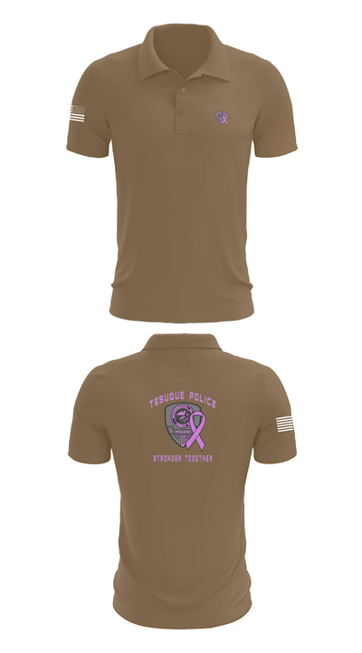 Tesuque Police Dept 47912639 Short Sleeve Performance Polo - 7