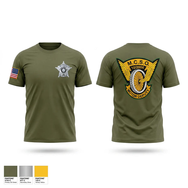 Old School Cotton Feel Shirt, MCSO traffic, Police, Teamtime, Team time, sublimation, custom sports apparel, team uniforms, spirit wear, spiritwear, sports uniforms, custom shirts, team store, custom team store, fundraiser sports, apparel fundraiser
